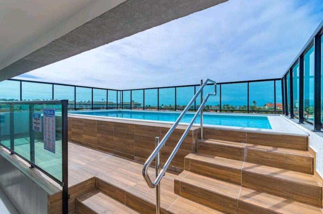 Flat Mobiliado, Com Piscina, 300M Da Praia! Pôrto das Galinhas Exterior foto